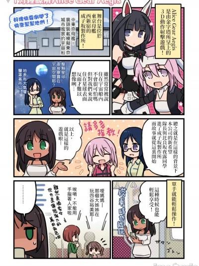 机伶神盾官方推特漫画 [我是肛♂蛋!不是 融⚥合!] [干ぬい] アリス・ギア・アイギス 公式Twitterマンガ (アリス・ギア・アイギス) [中国翻訳]漫画